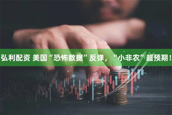 弘利配资 美国“恐怖数据”反弹，“小非农”超预期！
